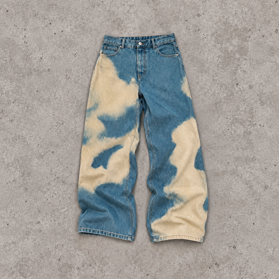 Cloud Bleach Jean